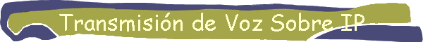 Transmisin de Voz Sobre IP